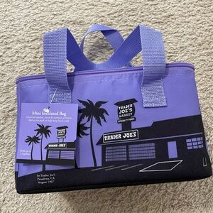 Trader Joe's Purple Mini Insulated Bag